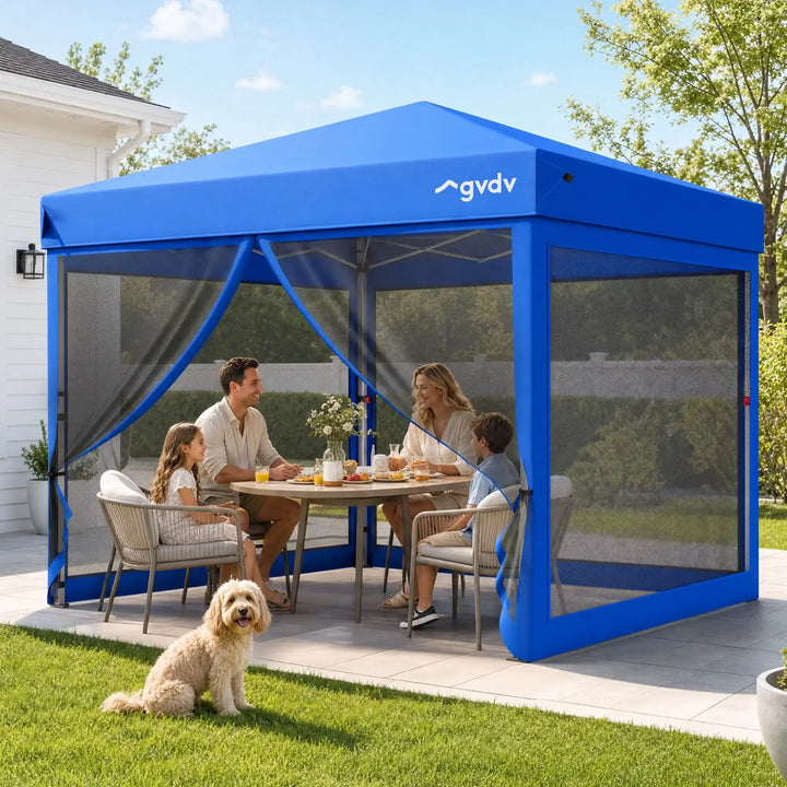 CF22 - Pop Up Canopy with Mosquito Netting - GVDV – gvdv
